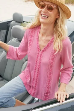 New Ingrid Embroidered Tunic Tops|Tunics & Leggings