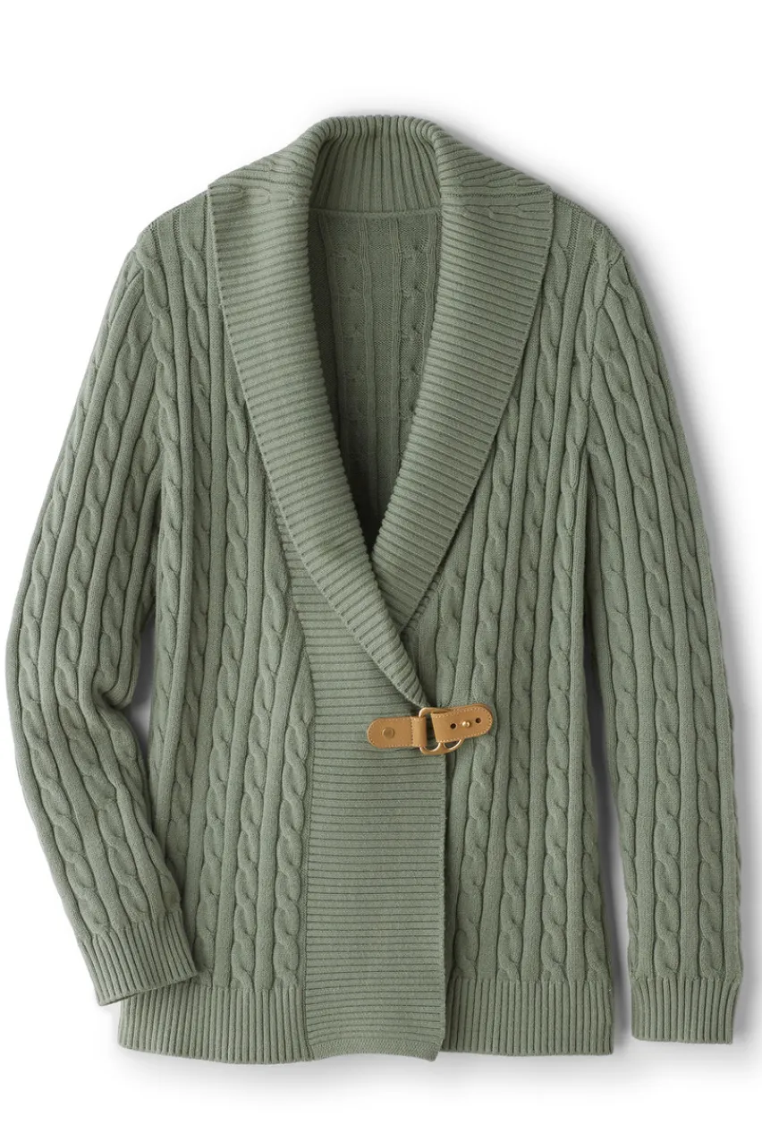 Ivey Cable Knit Cardigan Tops|Sweaters & Cardigans