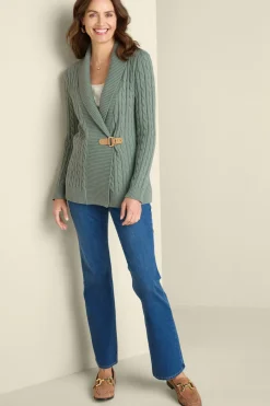 Ivey Cable Knit Cardigan Tops|Sweaters & Cardigans
