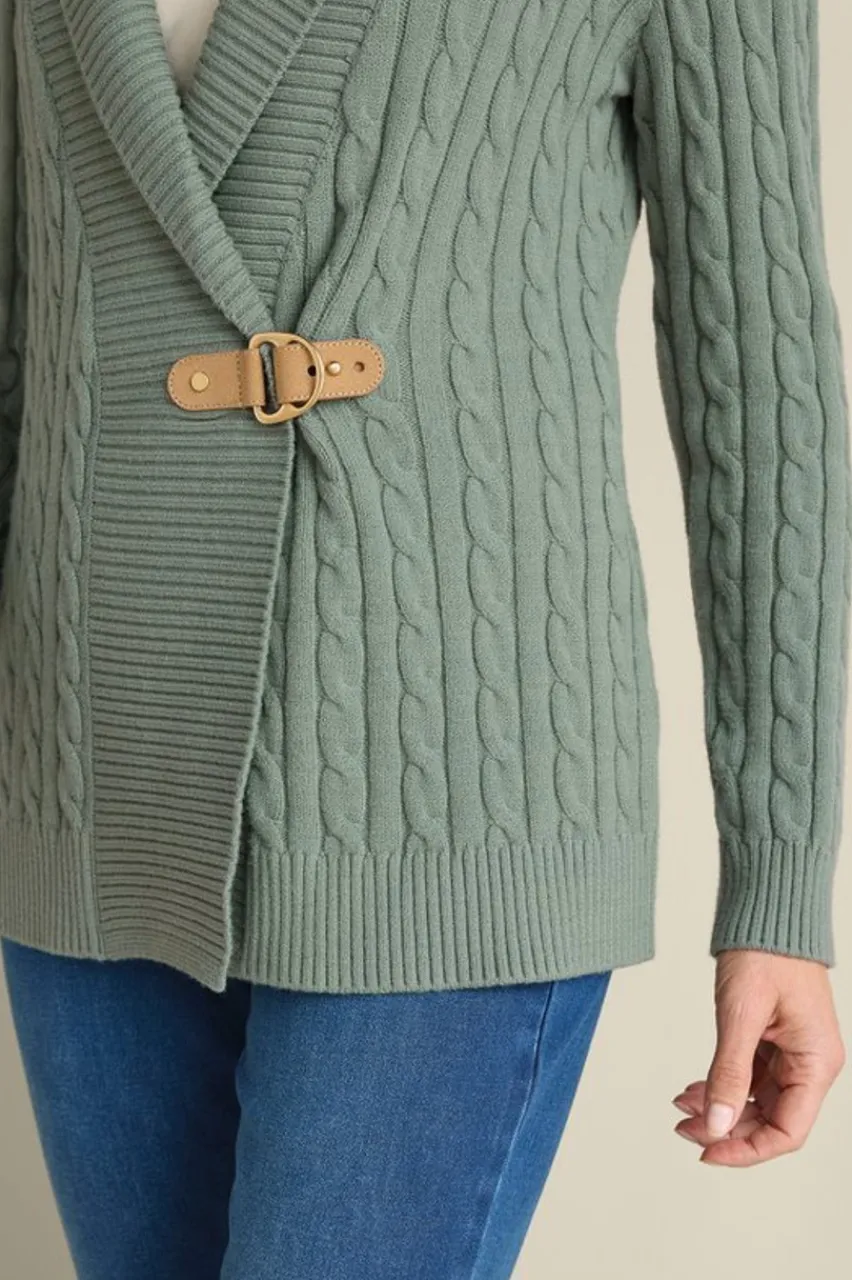 Ivey Cable Knit Cardigan Tops|Sweaters & Cardigans