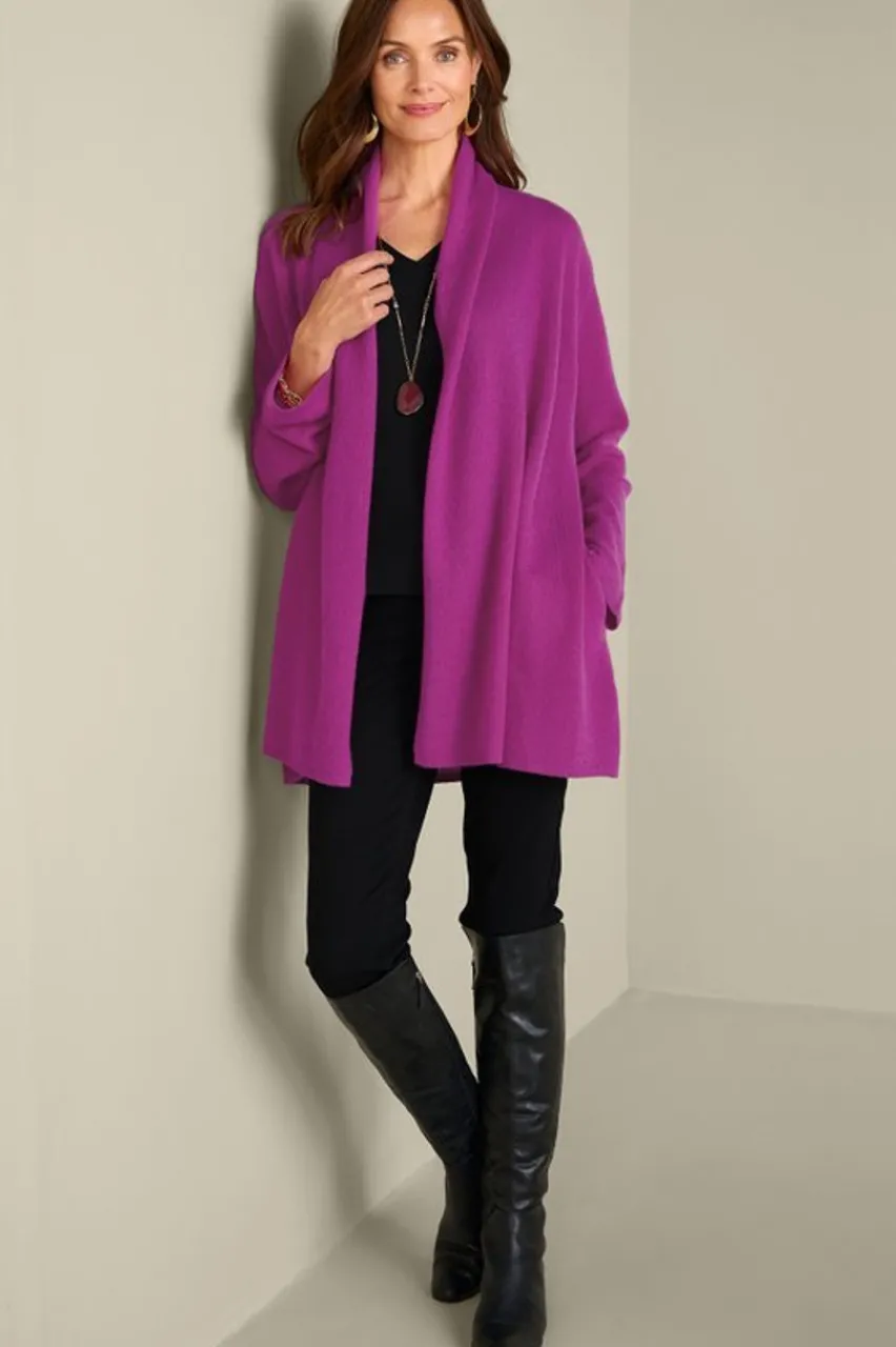 Outlet Izzy Cashmere Long Cardigan Tops|Sweaters & Cardigans