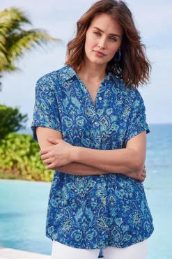 New Je Veux Gauze Top Tops