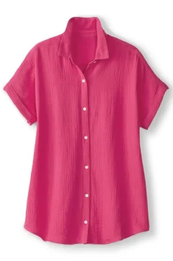 New Je Veux Gauze Top Tops