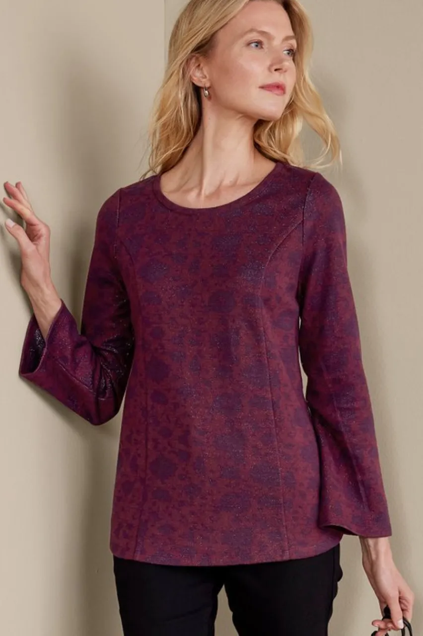 New Jeri Jacquard Top Tops