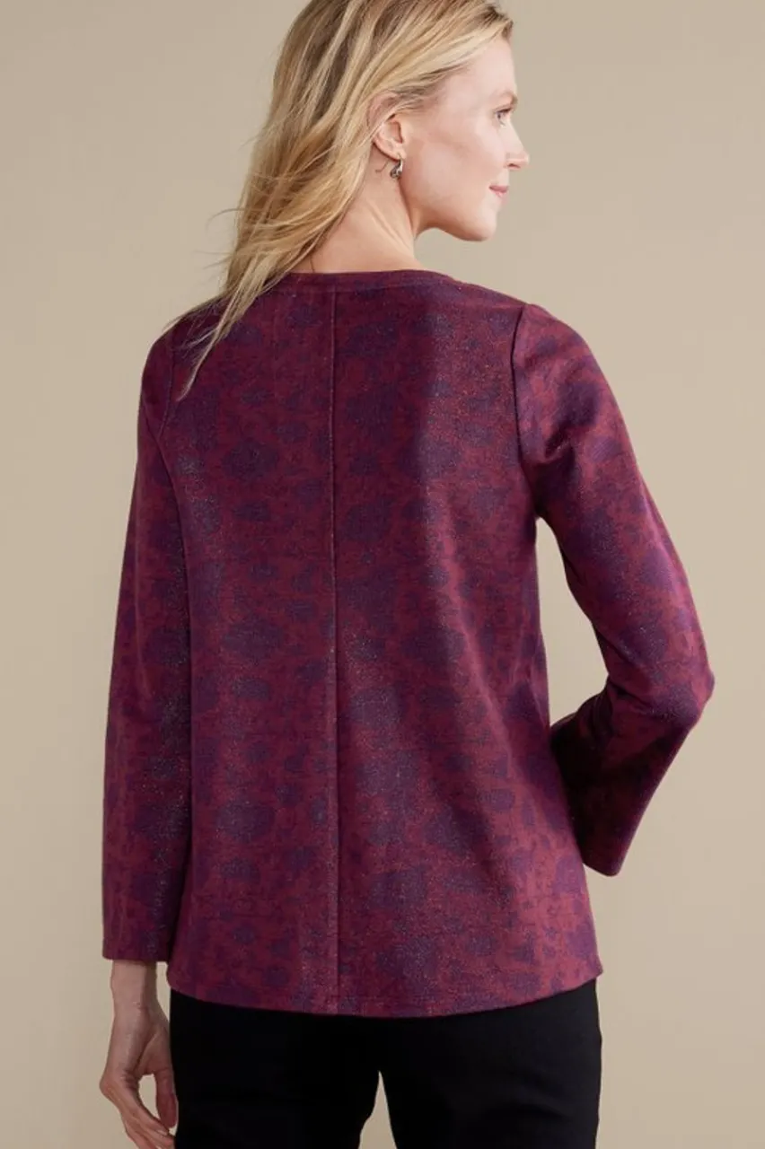 New Jeri Jacquard Top Tops
