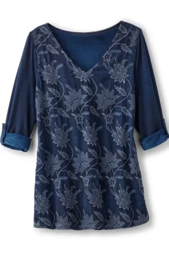 Sale Kimbra Embroidered Tunic Tops|Tunics & Leggings