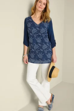 Sale Kimbra Embroidered Tunic Tops|Tunics & Leggings