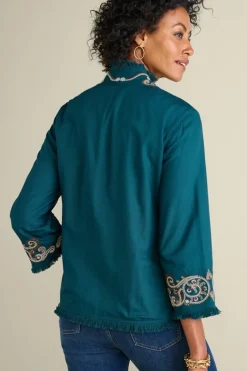 New Kiruna Embroidered Jacket Jackets & Coats