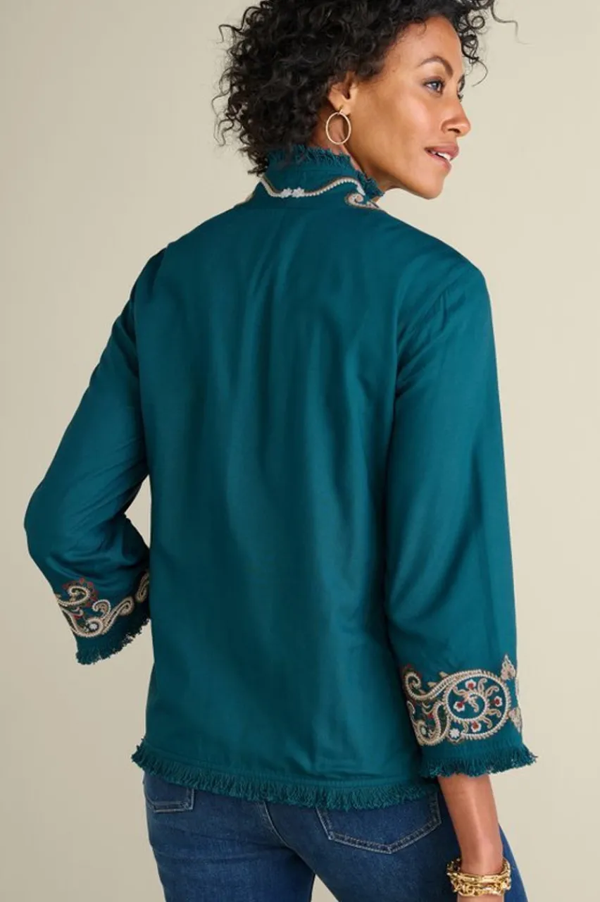 New Kiruna Embroidered Jacket Jackets & Coats
