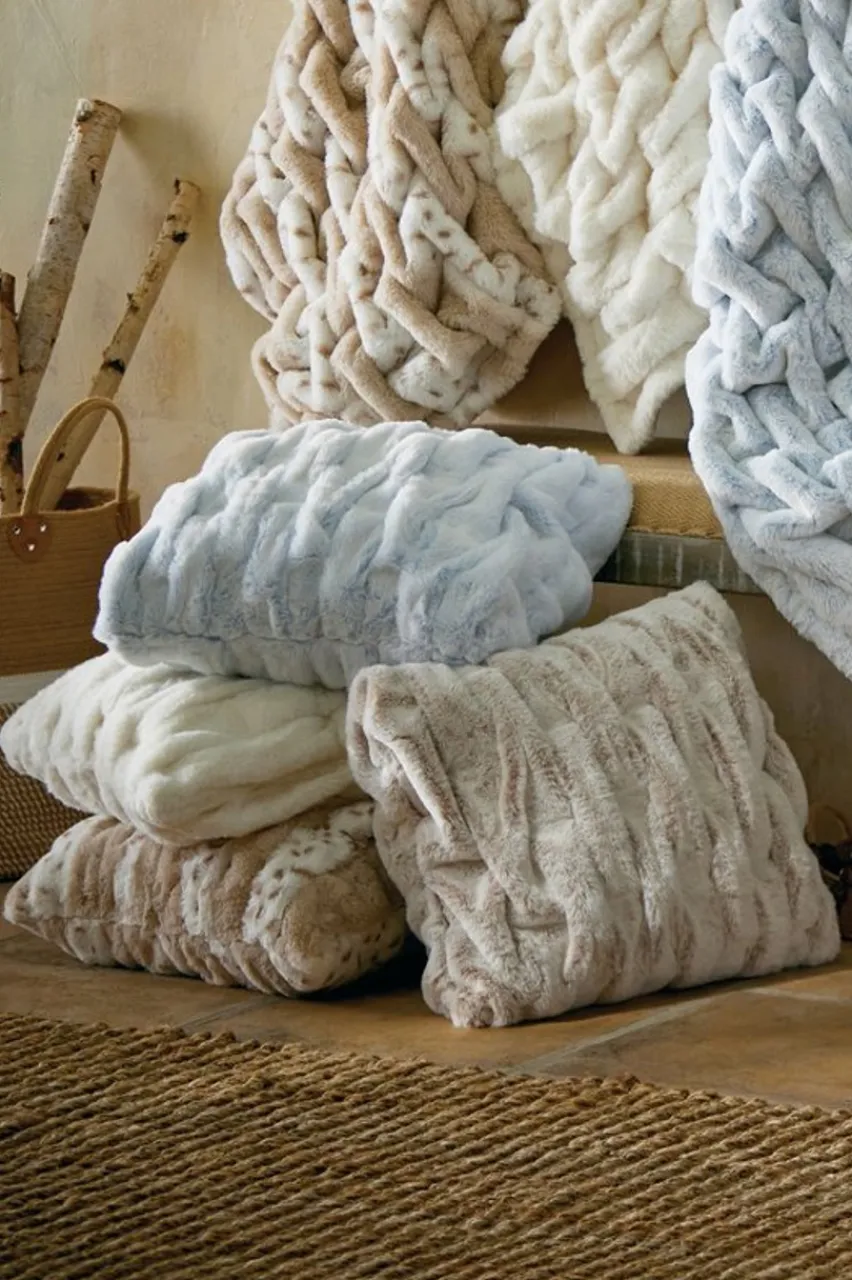 Hot La Parisienne Faux Fur Pillow Bedding|Bedding Essentials