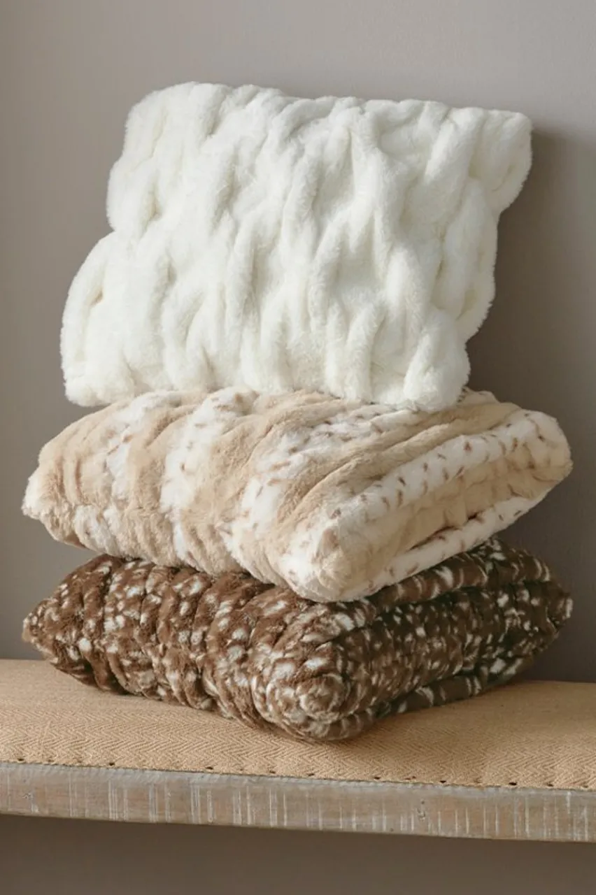 Hot La Parisienne Faux Fur Pillow Bedding|Bedding Essentials