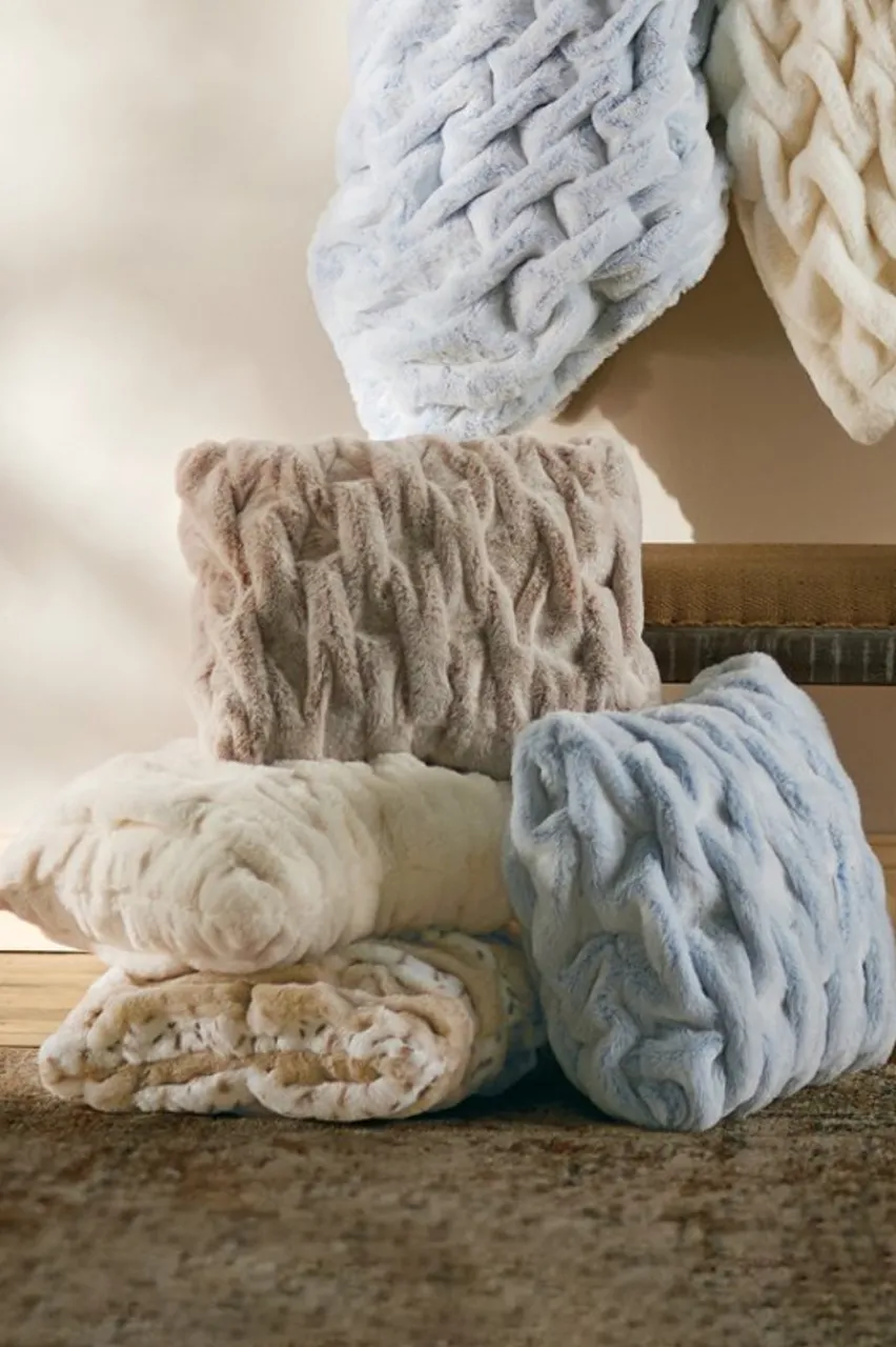 Hot La Parisienne Faux Fur Pillow Bedding|Bedding Essentials