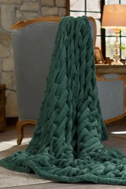 Discount La Parisienne Faux Fur Throw Bedding|Bedding Essentials