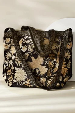 Outlet Lenora Embroidered Tote Handbags