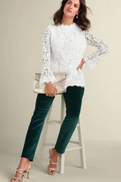 Outlet Lilith Lace Top Tops