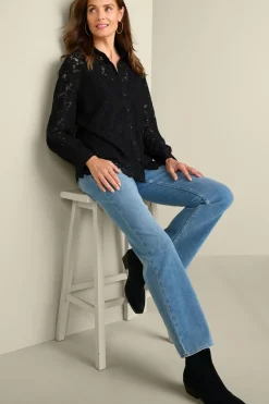 Clearance Lisa Lace Button Front Tops