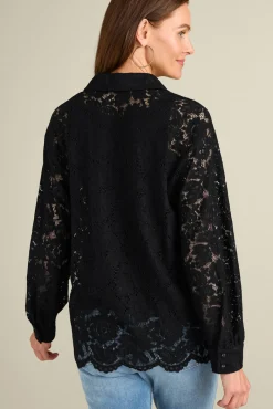 Clearance Lisa Lace Button Front Tops