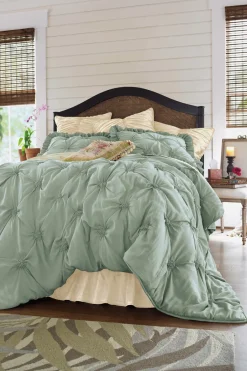 Online Lombardi Smocked Coverlet I Bedding|Bedding Collections