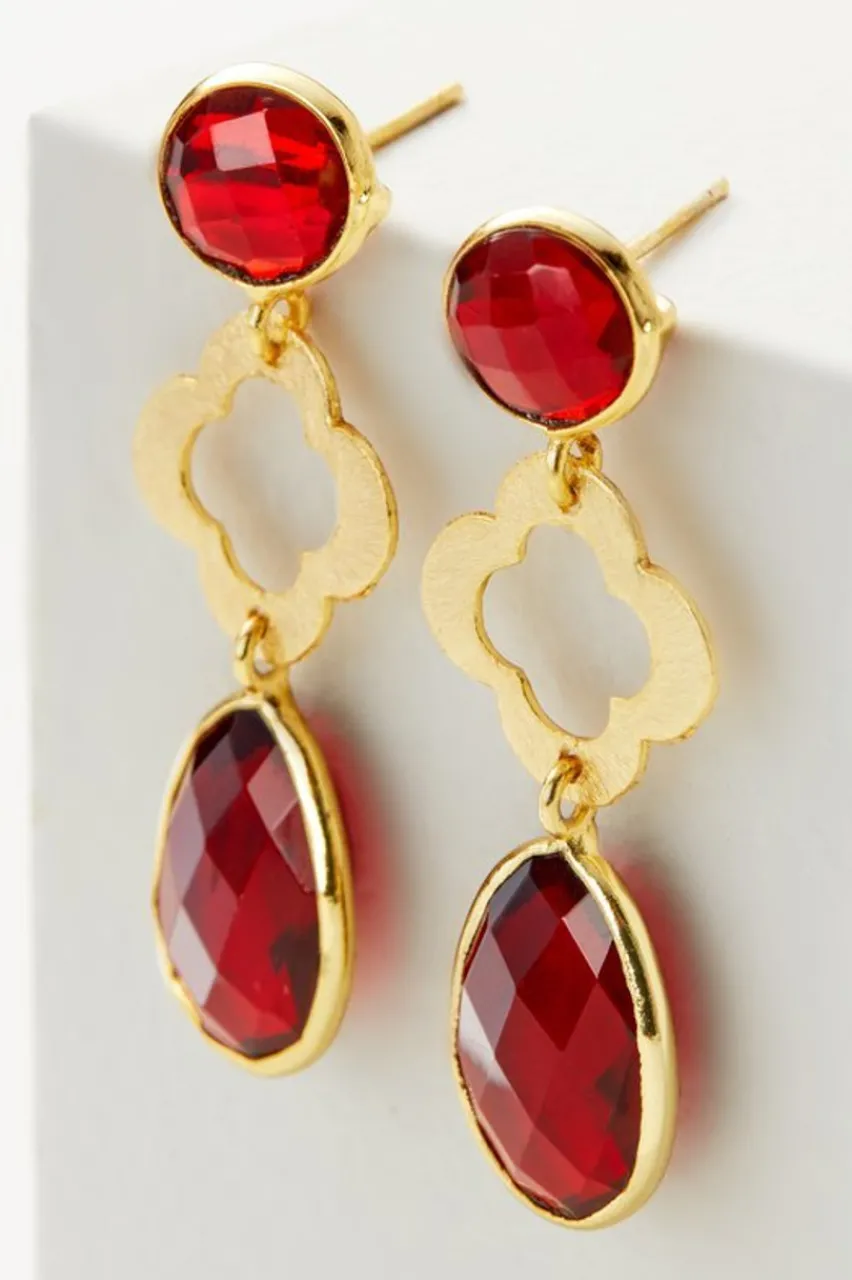 New Luiza Drop Earrings Jewelry|Earrings