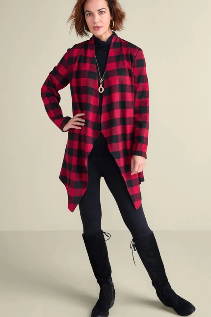 Clearance Mad About Plaid Topper Toppers