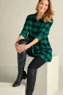 Sale Mad About Plaid Tunic Tops|Tunics & Leggings