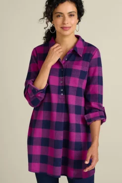 Sale Mad About Plaid Tunic Tops|Tunics & Leggings