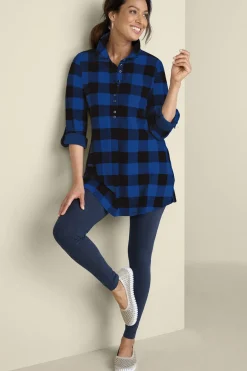 Sale Mad About Plaid Tunic Tops|Tunics & Leggings