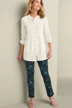 New Makara Button Tunic Tops