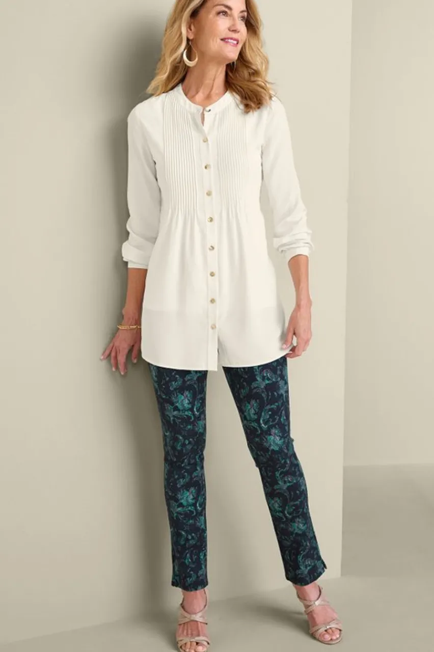 New Makara Button Tunic Tops
