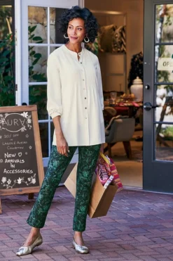 New Makara Button Tunic Tops