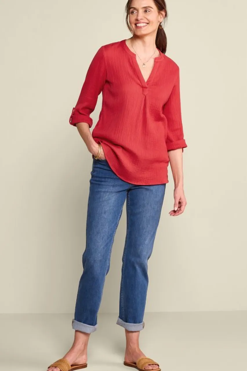 Marley Gauze Tunic Tops|Tunics & Leggings