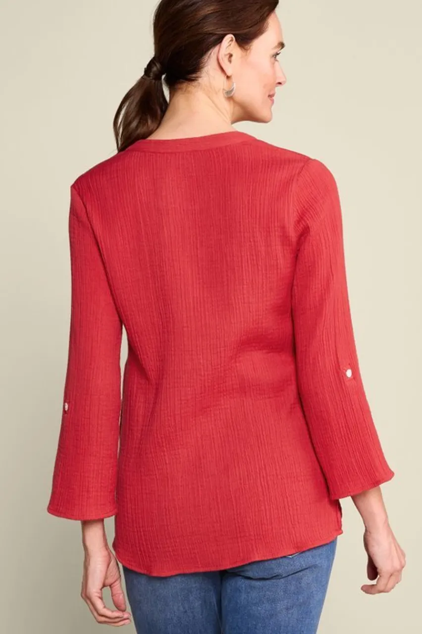 Marley Gauze Tunic Tops|Tunics & Leggings