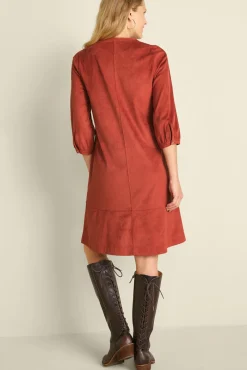 New Martine Faux Suede Dress Dresses