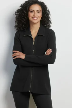 Clearance Meria Zip Cardi Tops|Sweaters & Cardigans