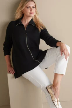 Clearance Meria Zip Cardi Tops|Sweaters & Cardigans