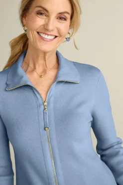 Clearance Meria Zip Cardi Tops|Sweaters & Cardigans