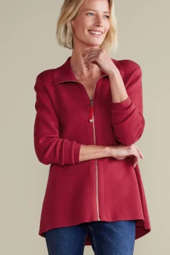 Clearance Meria Zip Cardi Tops|Sweaters & Cardigans