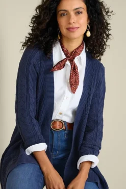 Clearance Minah Cable Knit Cardigan Tops|Sweaters & Cardigans