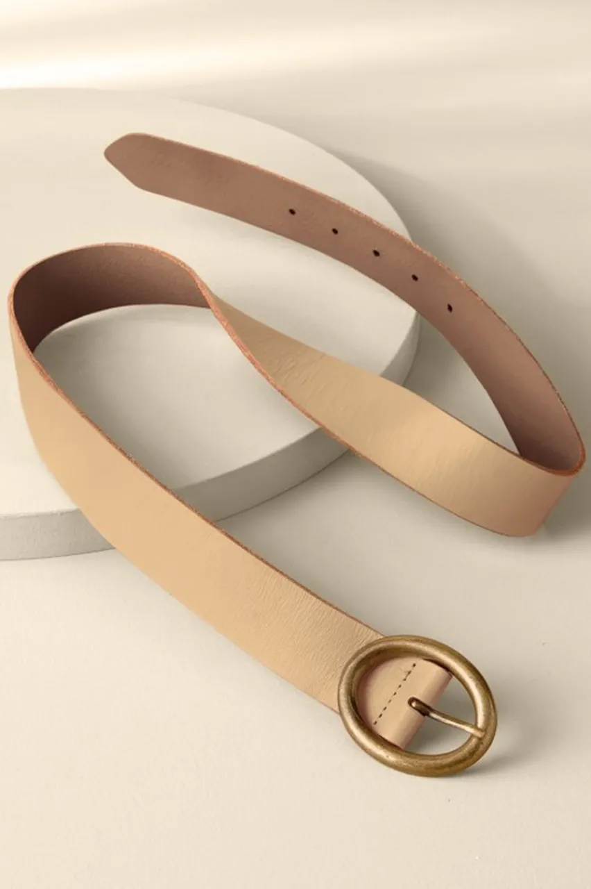 Monaco Leather Belt Belts