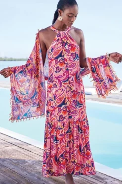 Online Nalani Gauze Maxi Dress Dresses