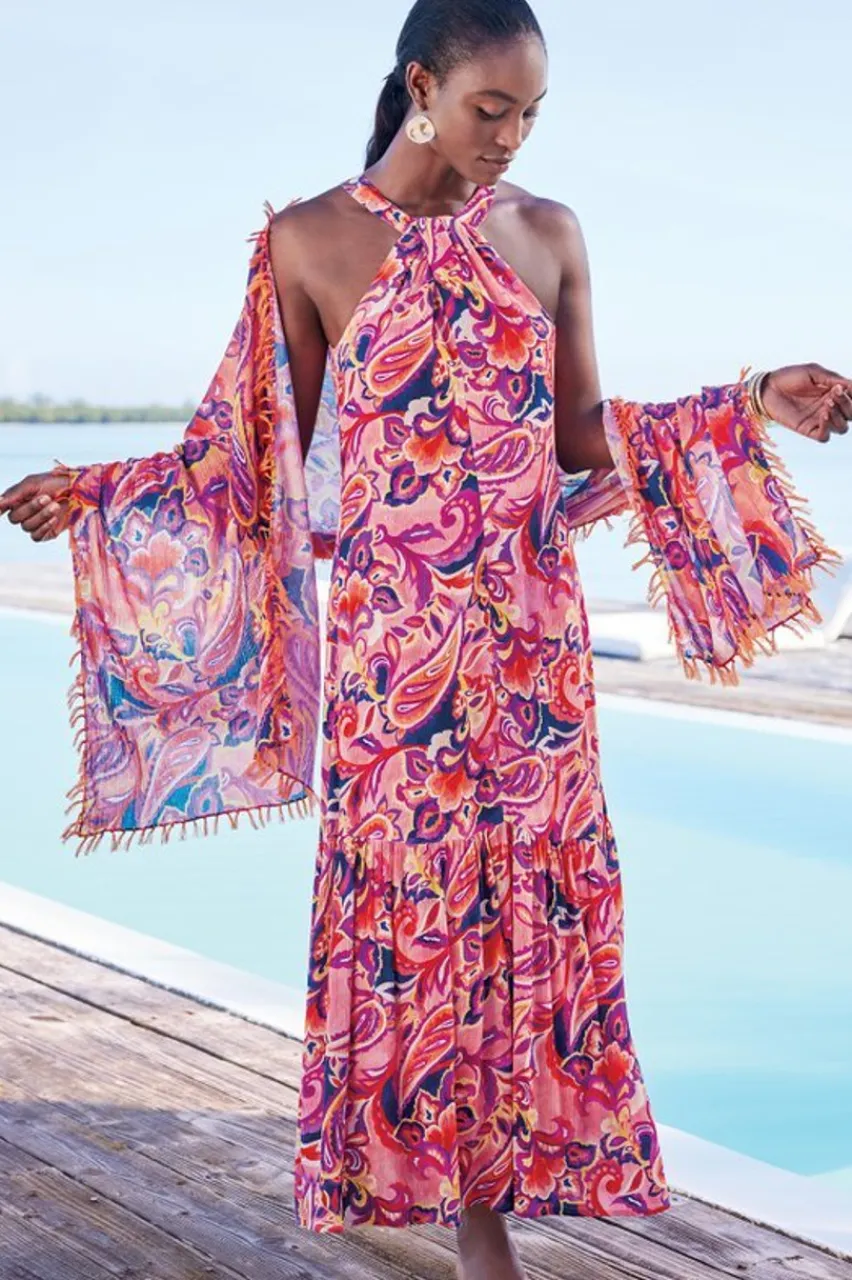 Online Nalani Gauze Maxi Dress Dresses