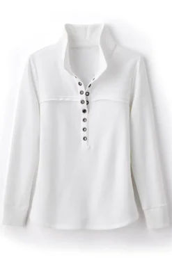 Best Neera French Terry Tunic Tops