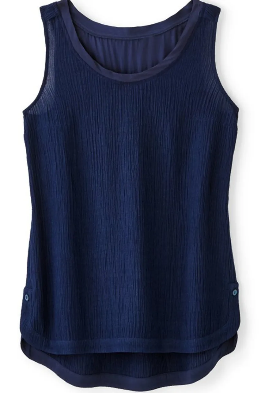 Hot Oceo Gauze Tank Tops