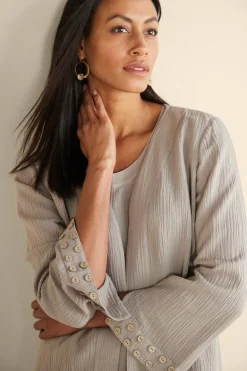 Sale Oceo Gauze Topper Tops|Toppers