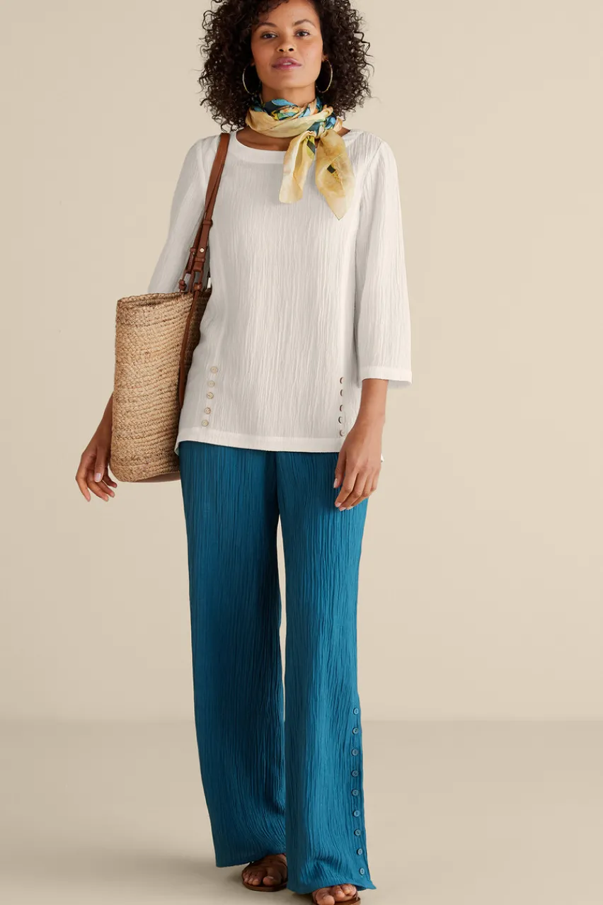 Hot Oceo Gauze Tunic Tops|Tunics & Leggings