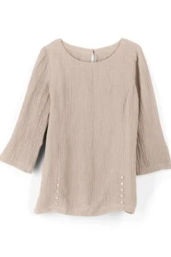 Hot Oceo Gauze Tunic Tops|Tunics & Leggings