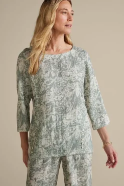Hot Oceo Gauze Tunic Tops|Tunics & Leggings