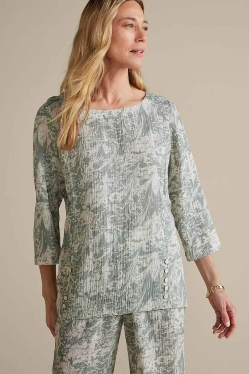 Hot Oceo Gauze Tunic Tops|Tunics & Leggings