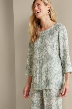 Hot Oceo Gauze Tunic Tops|Tunics & Leggings