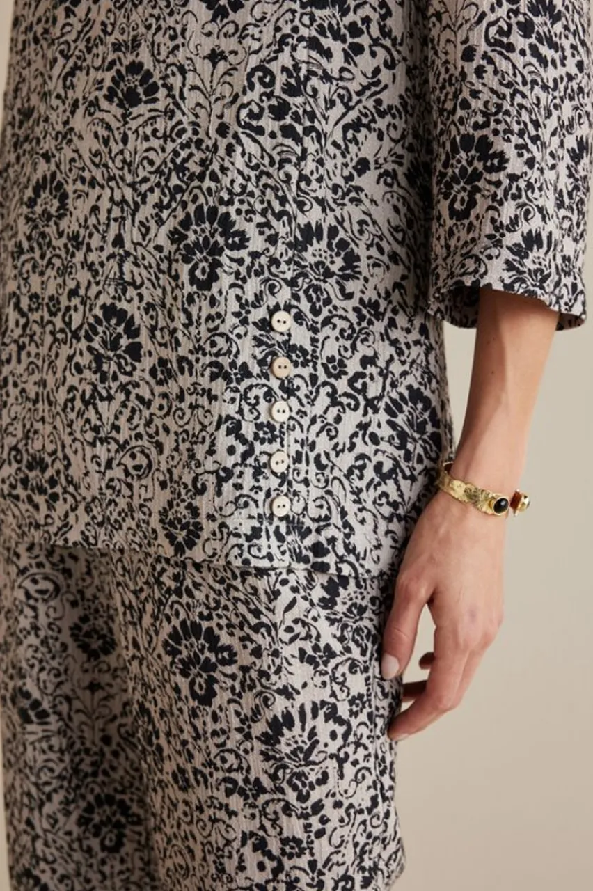 Hot Oceo Gauze Tunic Tops|Tunics & Leggings